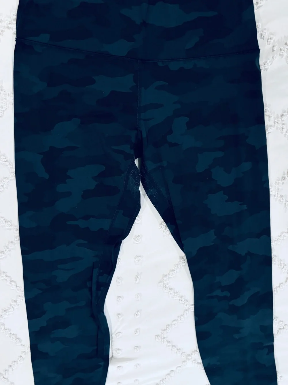 Lululemon Black Gray Camo High-Rise Leggings